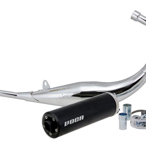 Escape VOCA Chromed 50/70cc (CE), Minarelli AM6, silenciador negro