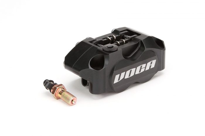Pinza de freno VOCA Racing G-Force, 4 pistones, negro