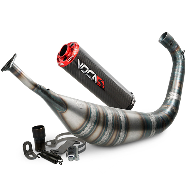 Exhaust VOCA Racing Carbon 80cc HM-Moto Cre / Derapage / Six SM