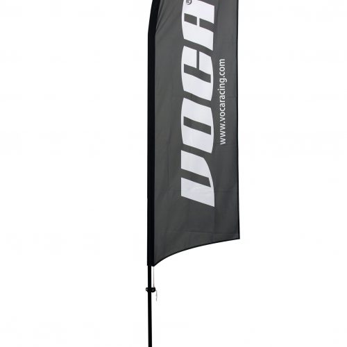 Bandera VOCA Racing 240cm, incluye soporte